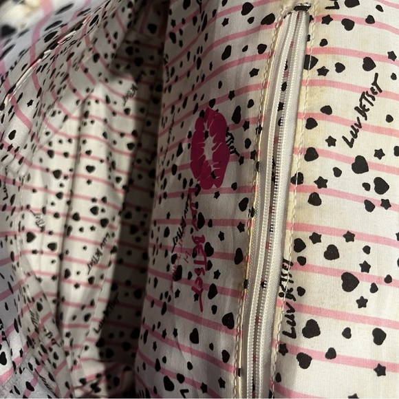 Luv Betsey Zooey Ocelot Floral Backpack - Picture 10 of 15